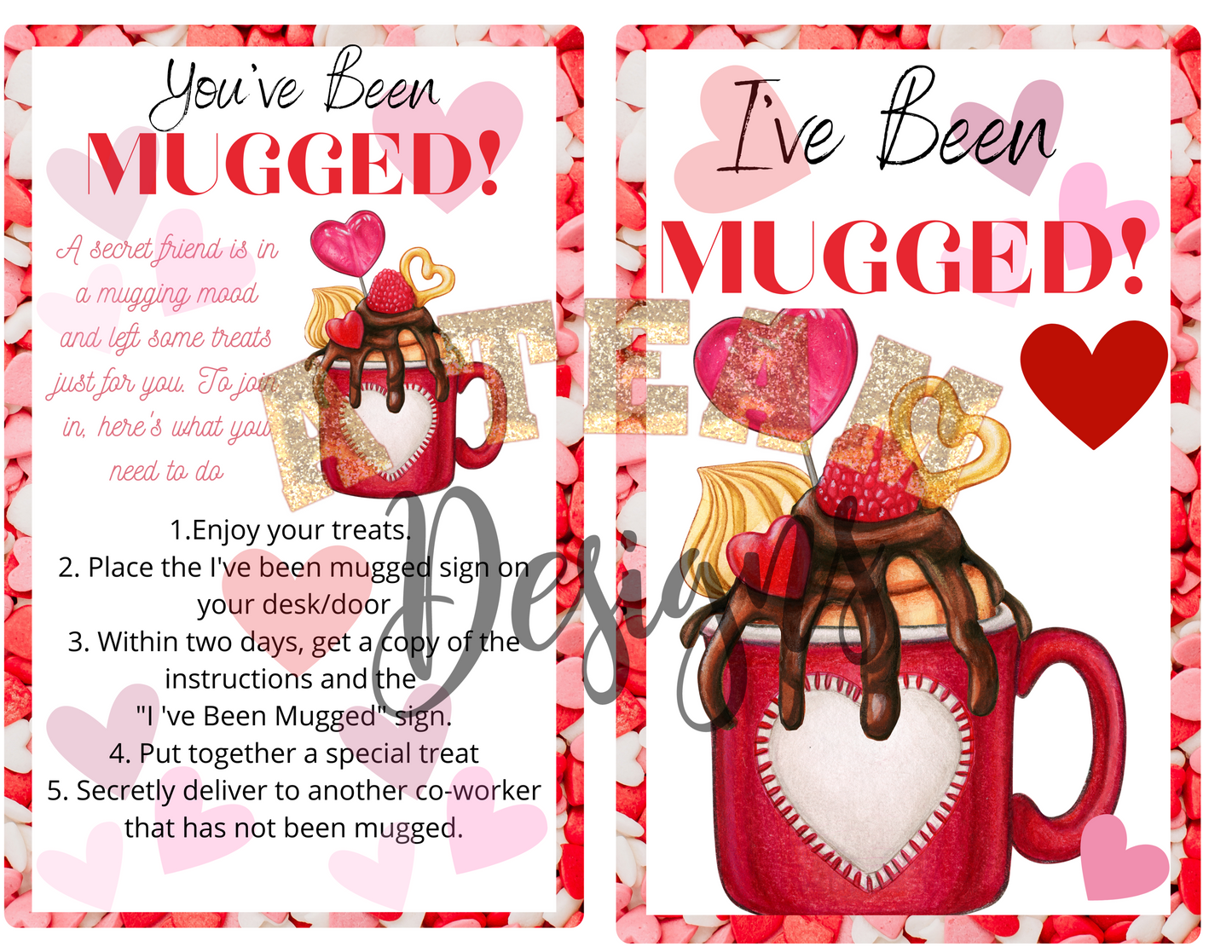 Valentines You've Been Mugged