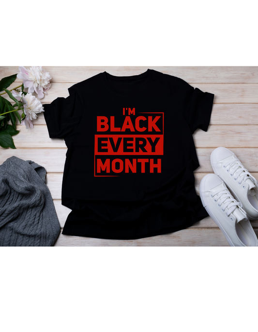 Black Every Month